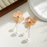 Eternal Bloom Pearl Earrings