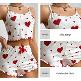 Double Love – 2-in-1 Heart Pajama Set