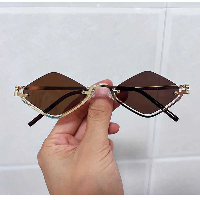 LuxeEdge™ – Cat-Eye Polygon Frames