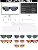 Luxury vintage sunglasses with UV400 protection