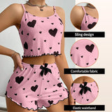 Double Love – 2-in-1 Heart Pajama Set