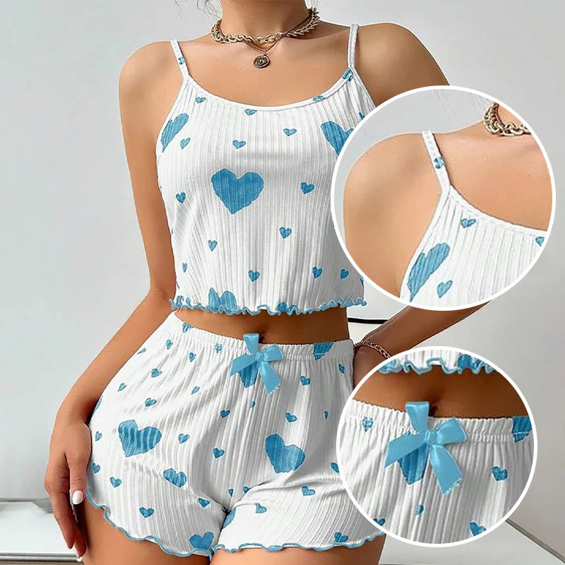 Double Love – 2-in-1 Heart Pajama Set