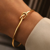 Eternal Knot – Vintage Stainless Steel Bracelet