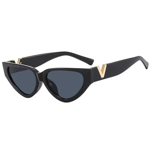 Luxury vintage sunglasses with UV400 protection