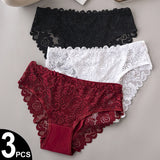 "Triple Temptation Lace Set"