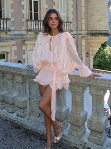 "Moonlit Muse Mini Dress"