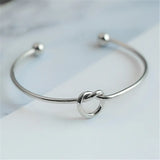 Eternal Knot – Vintage Stainless Steel Bracelet