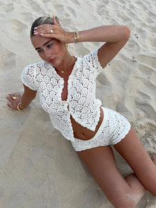 Sol & Trama – Patchwork Crochet Summer Set