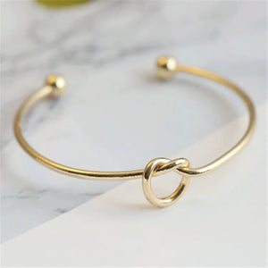 Eternal Knot – Vintage Stainless Steel Bracelet