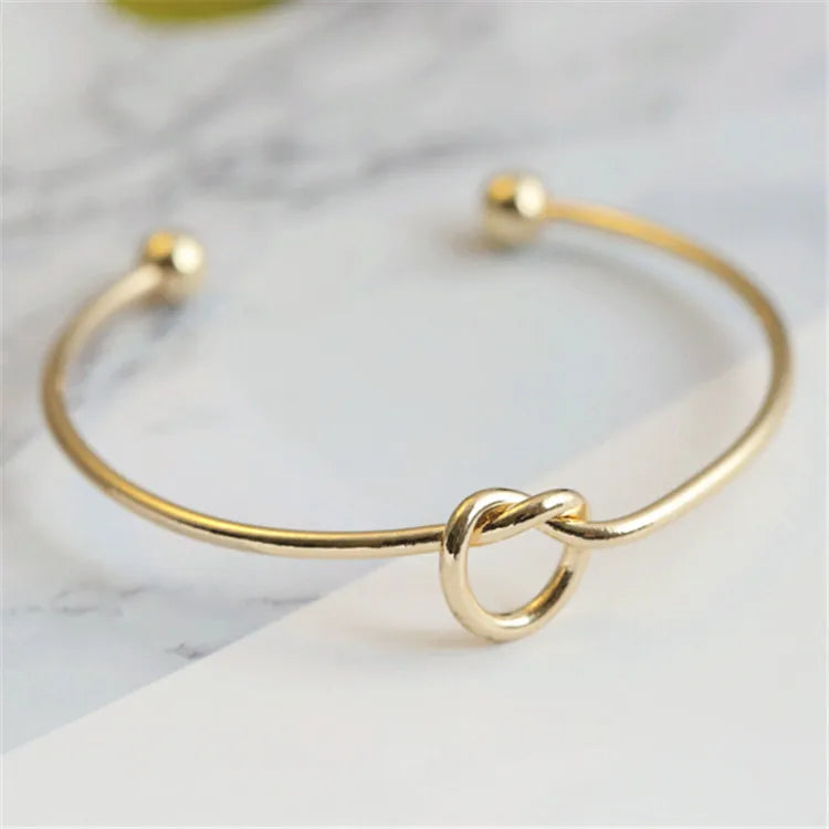 Eternal Knot – Vintage Stainless Steel Bracelet
