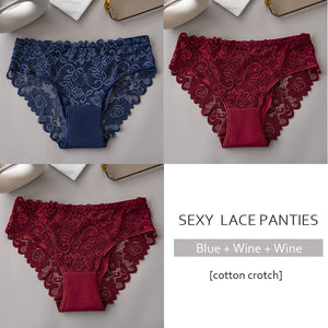 "Triple Temptation Lace Set"