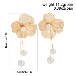 Eternal Bloom Pearl Earrings