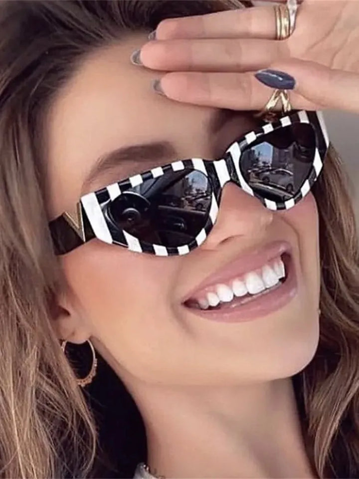 Luxury vintage sunglasses with UV400 protection