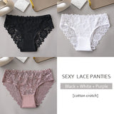 "Triple Temptation Lace Set"