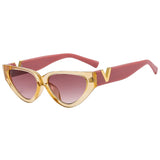 Luxury vintage sunglasses with UV400 protection