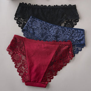 "Triple Temptation Lace Set"