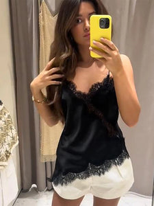 Midnight Muse Lace Top