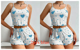 Double Love – 2-in-1 Heart Pajama Set