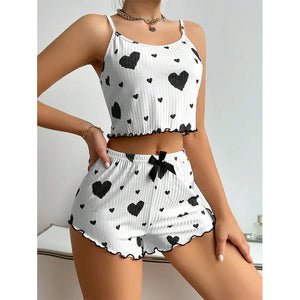 Double Love – 2-in-1 Heart Pajama Set
