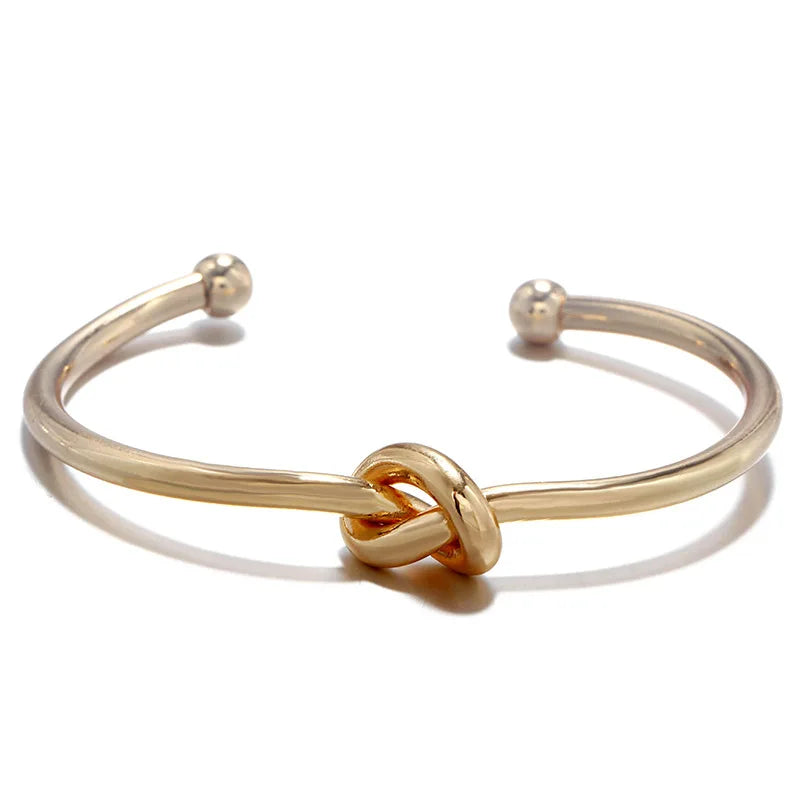 Eternal Knot – Vintage Stainless Steel Bracelet