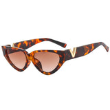 Luxury vintage sunglasses with UV400 protection