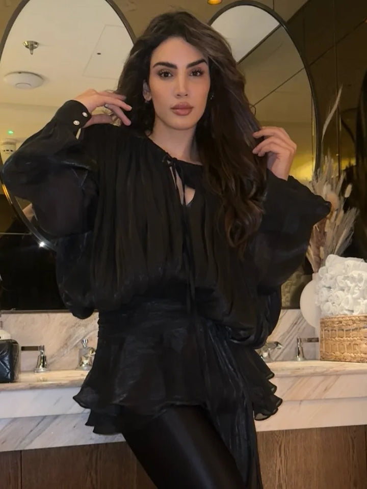 "Moonlit Muse Mini Dress"