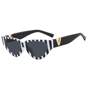 Luxury vintage sunglasses with UV400 protection