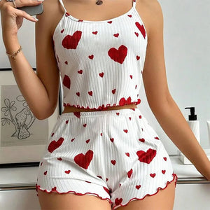 Double Love – 2-in-1 Heart Pajama Set