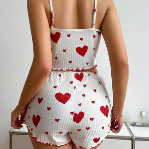 Double Love – 2-in-1 Heart Pajama Set